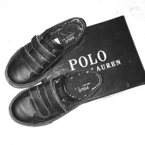 RL TRIPLE BLACK SNEAKERS TODDLER BOYS 10 SOLD